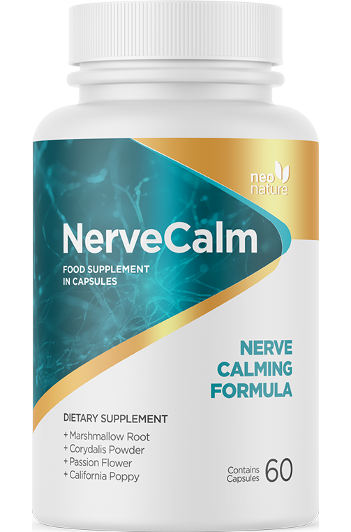 NerveCalm natural neuropathy supplement official bottle