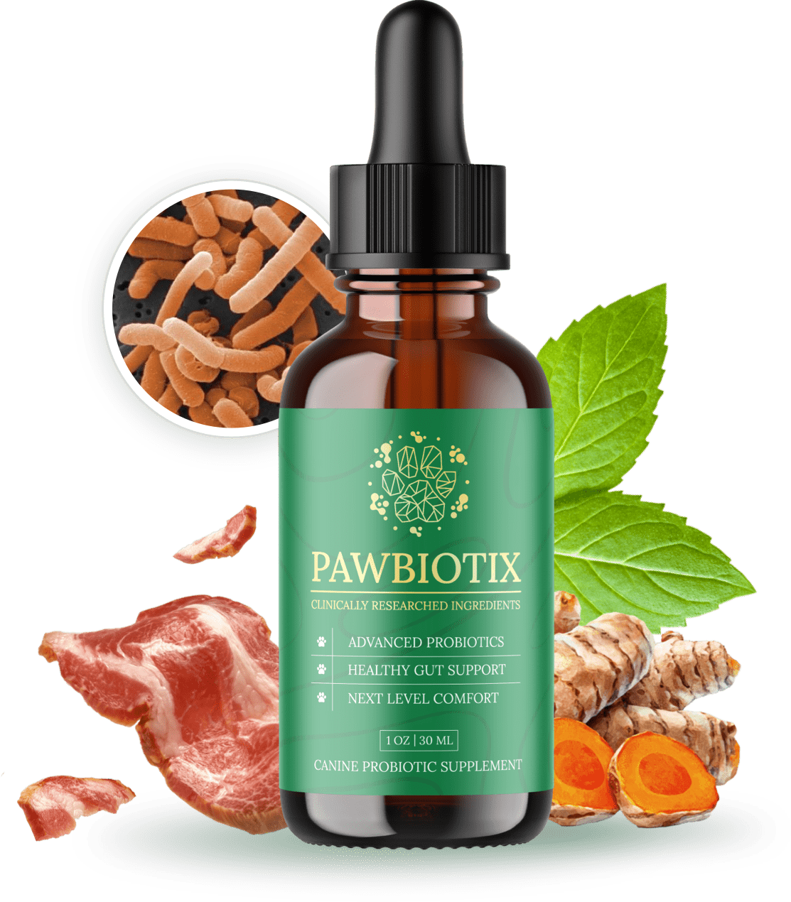 PawBiotix supplement bottle